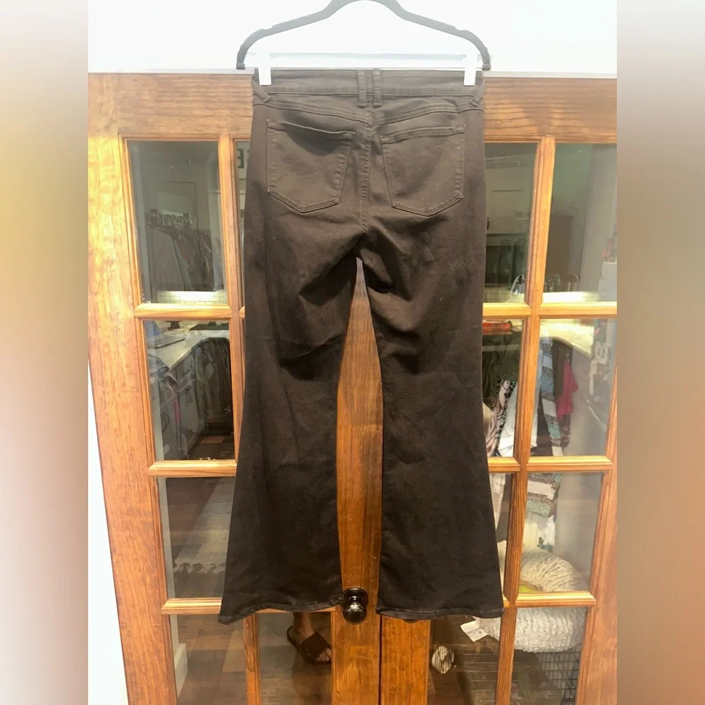 EUC Rewash Size 28 Women's Black Flare Jeans‎